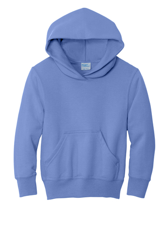 Youth Core Fleece Pullover Hoodie - Carolina Blue