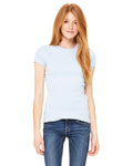 Women's Baby Rib Short-Sleeve T-Shirt - Baby Blue