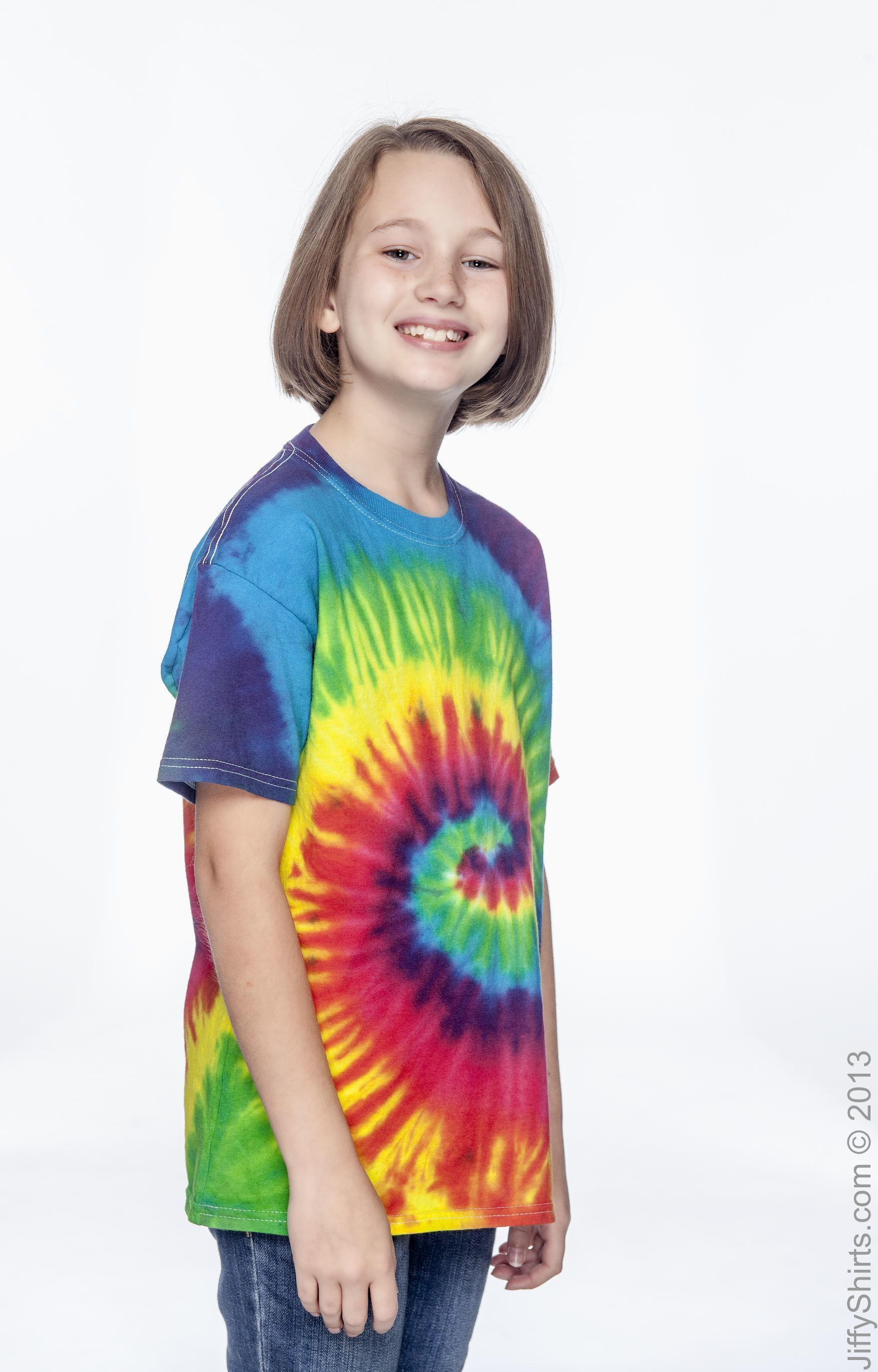 Youth 100% Cotton T-Shirt - Reactive Rainbow