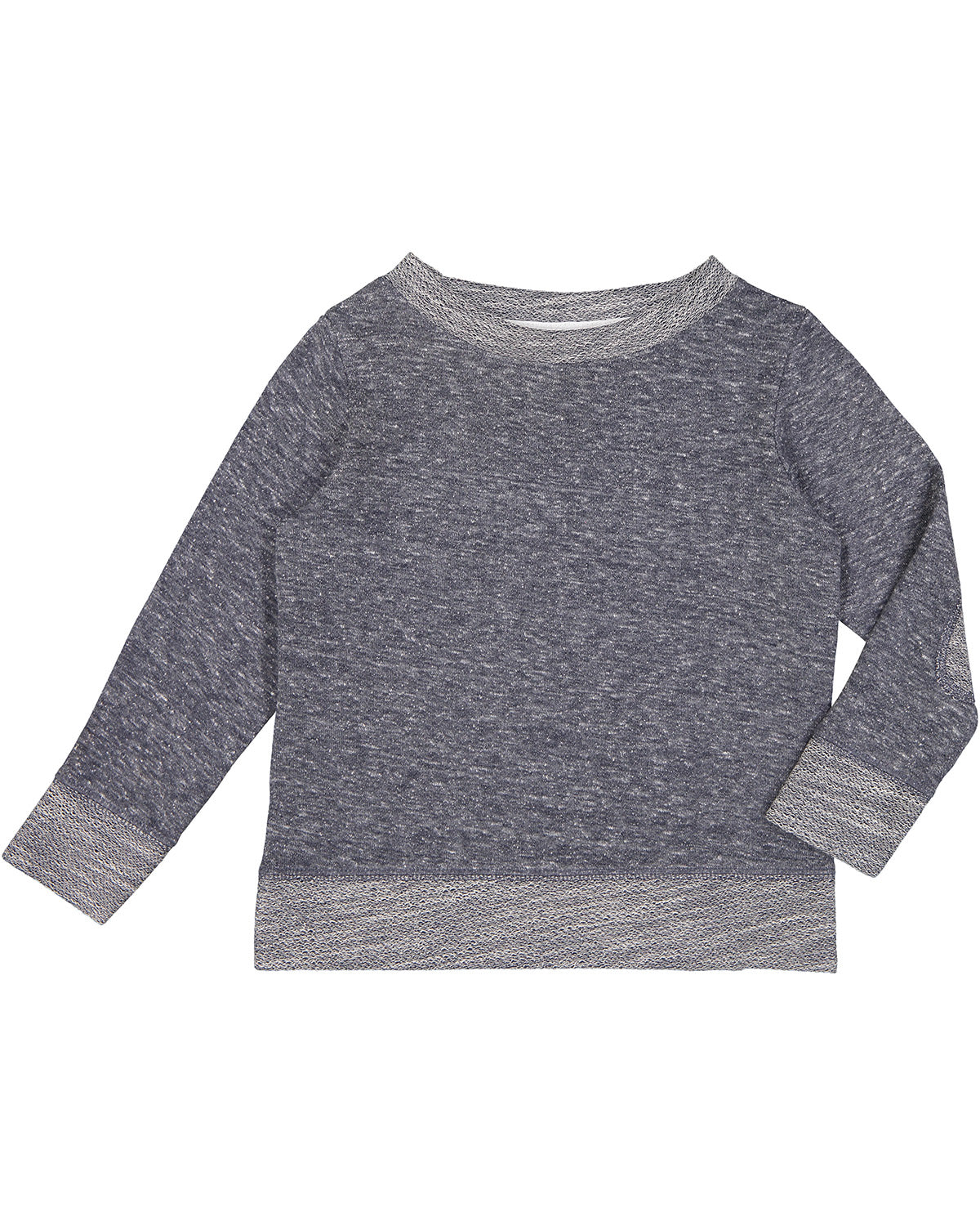 Toddler Harborside Melange French Terry Crew - Navy Melange