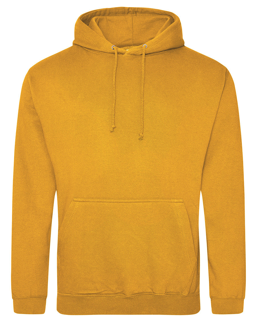 Unisex 80/20 Midweight College Hoodie - Mustard