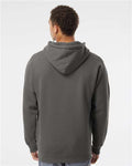 Independent Trading Co. IND4000 Charcoal — on model back