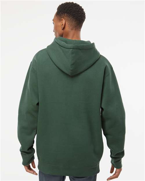 Independent Trading Co. IND4000 Alpine Green — on model back