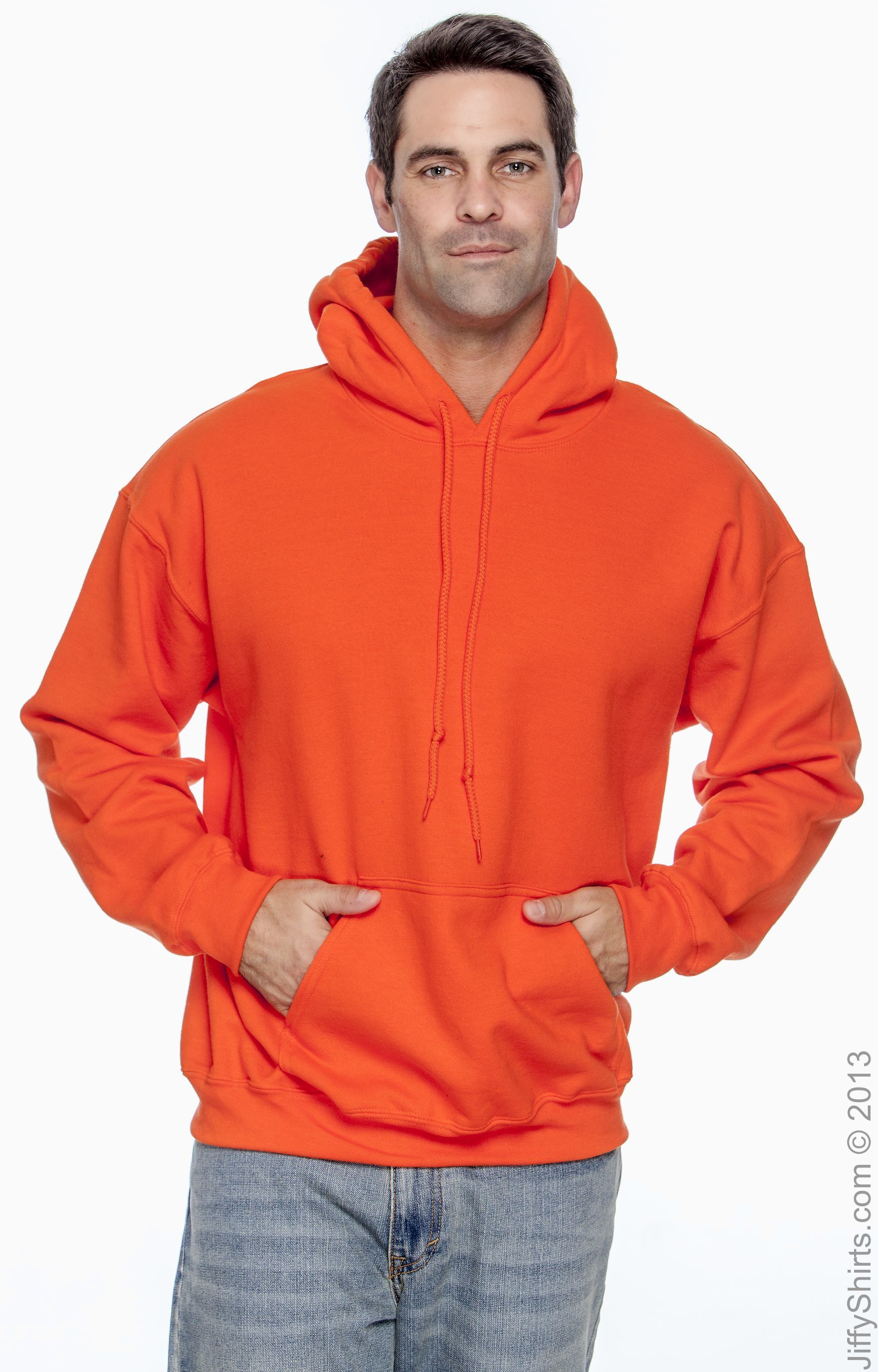 Unisex DryBlend®  50/50 Hoodie - Orange