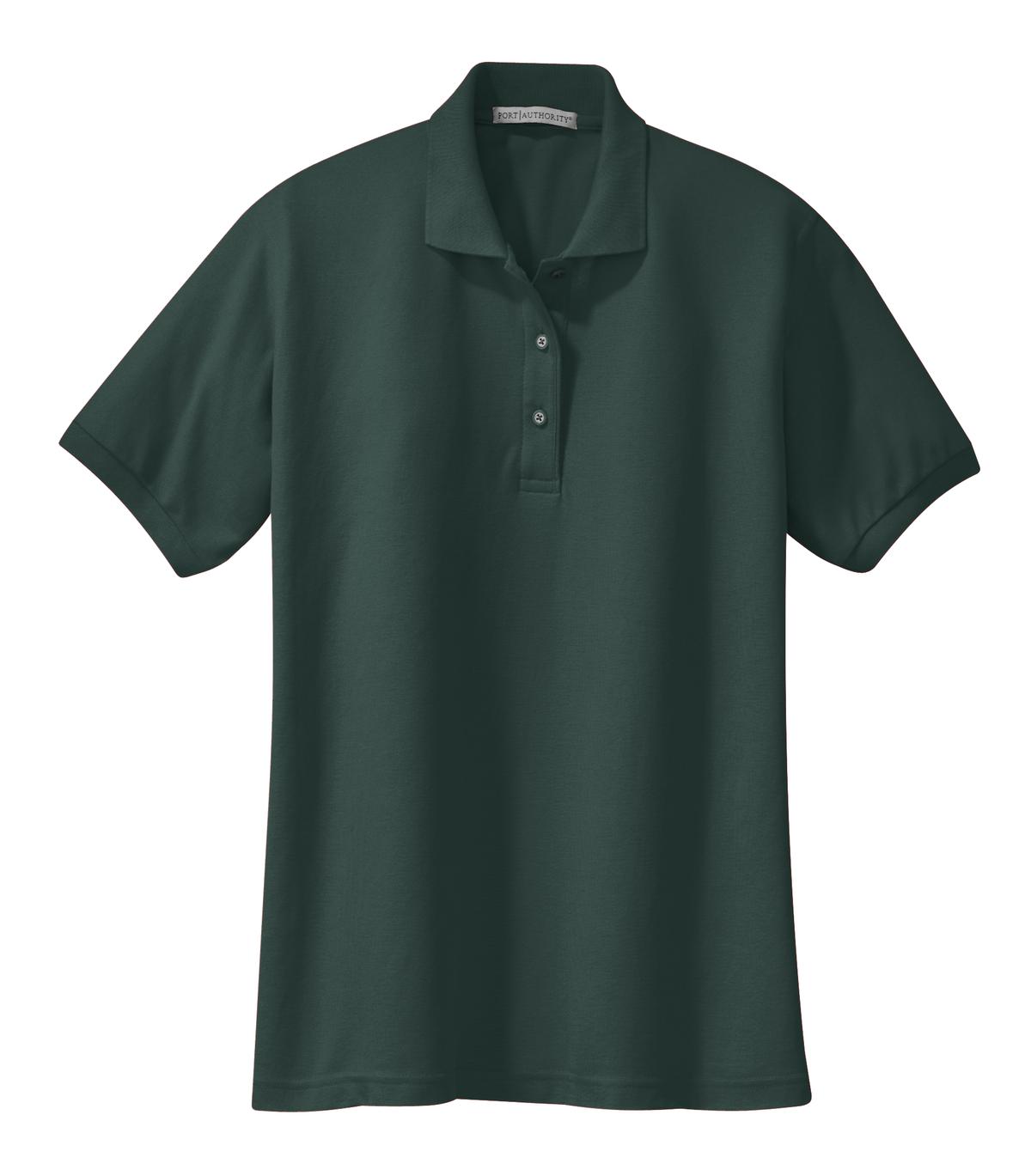 Women's Silk Touch Polo - Dark Green