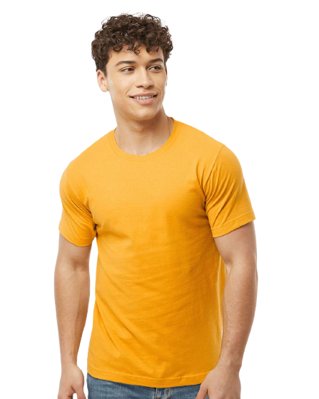 Unisex Fine Jersey Tee - Gold