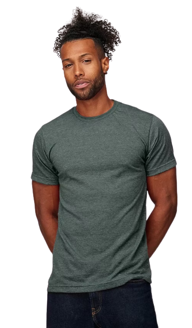 Unisex Poly-Rich Tee - Heather Hunter