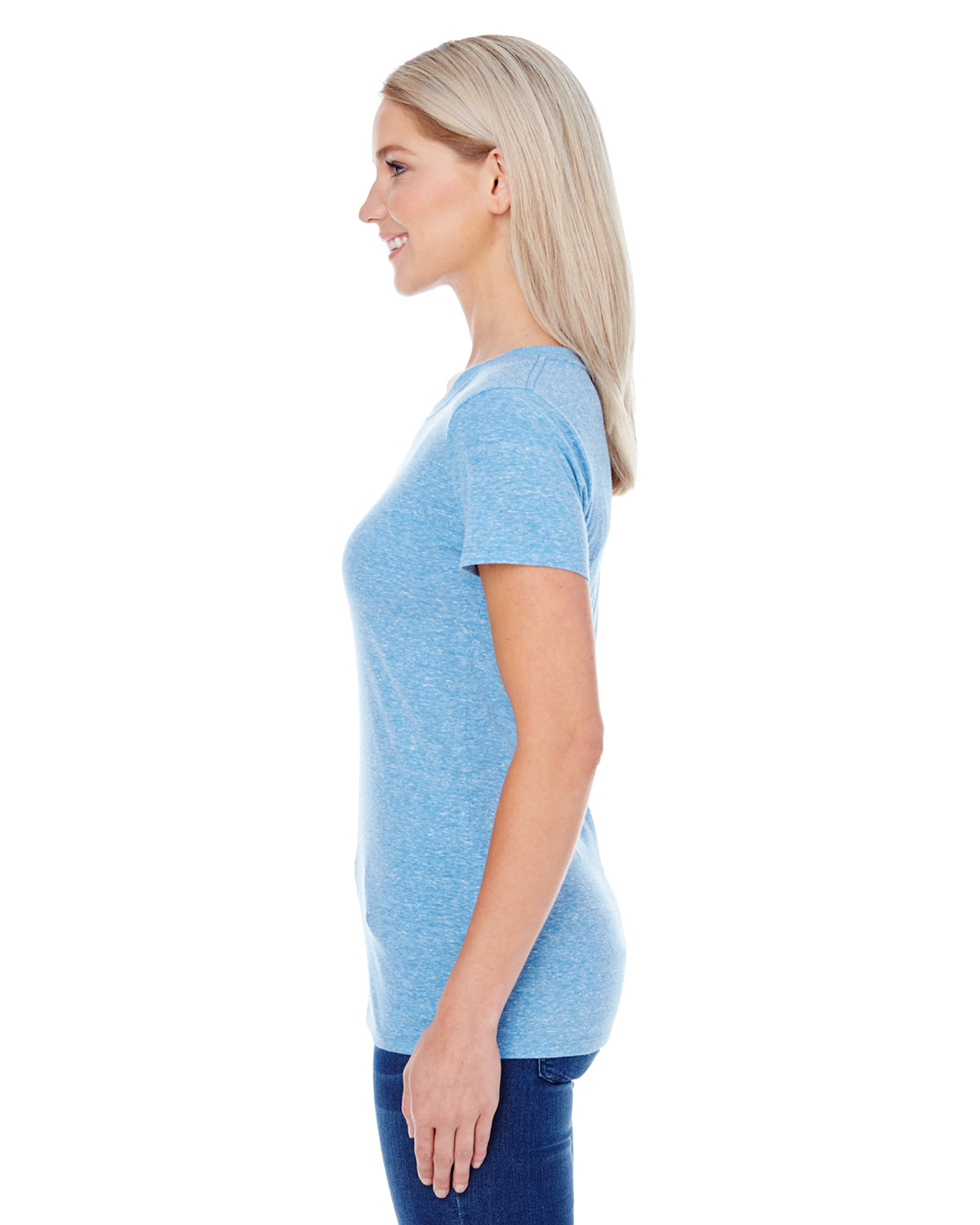 Women's Triblend Short-Sleeve T-Shirt - Royal Triblend