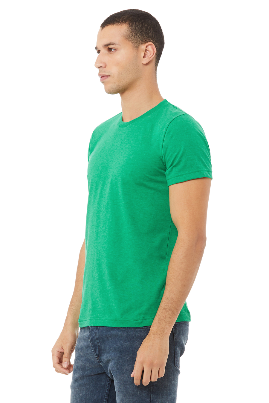 Unisex Heather CVC T-Shirt - Heather Kelly