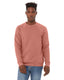 Bella + Canvas 3901 - Unisex Sponge Fleece Raglan Sweatshirt - Mauve