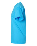 Hanes 5250 Aquatic Blue — direct side