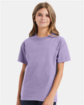 Hanes 5450 Lavender — on model front