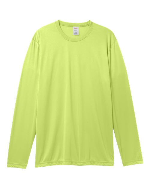 Hanes 482L Safety Green — front