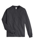 Hanes 5586 Charcoal Heather — front