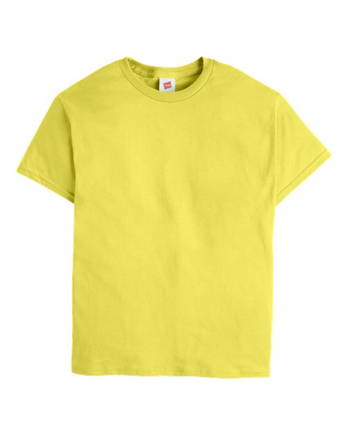 Hanes 5480 Yellow — front
