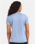 Hanes 4830 Light Blue — on model back