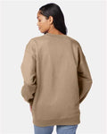 Hanes F260 Pebble — on model back