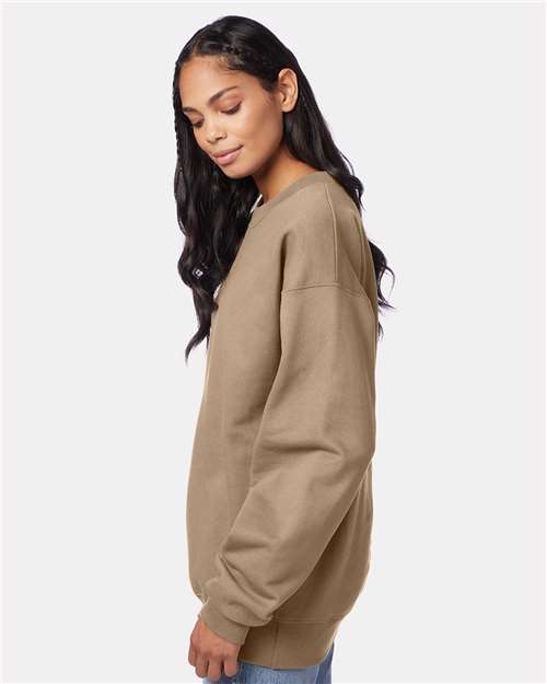 Hanes F260 Pebble — on model side