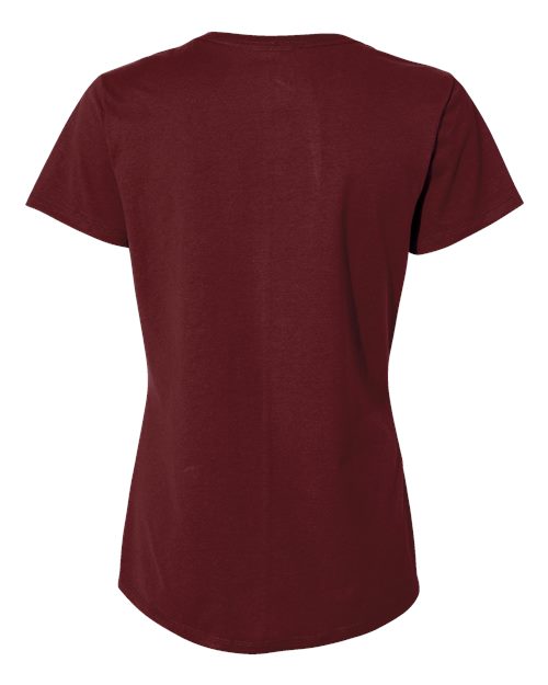 Hanes S04V Maroon — back
