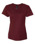 Hanes S04V Maroon — front