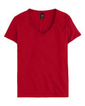Hanes S04V Deep Red — front