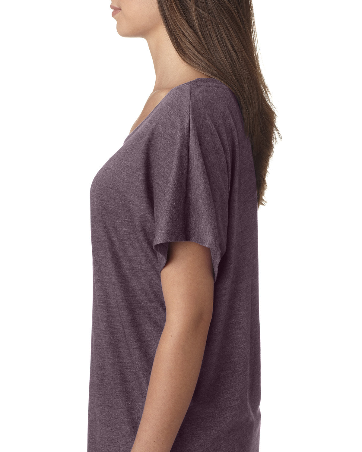 Women's Triblend Dolman - Vintage Purple