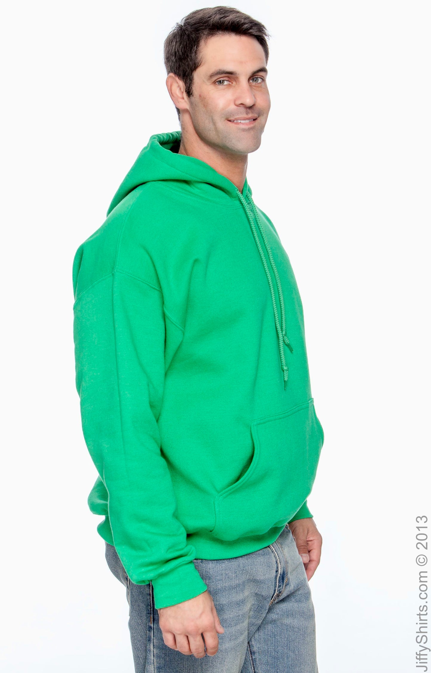 Unisex DryBlend®  50/50 Hoodie - Irish Green