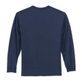 Unisex Long Sleeve Essential Tee - Navy