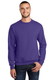 Port & Company PC90 - Unisex Essential Fleece Crewneck Sweatshirt - Purple