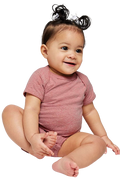 Infant Harborside Melange Bodysuit - Mauvelous Melange
