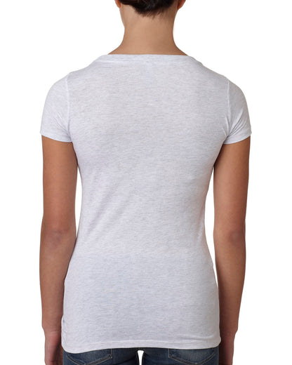 Women's Triblend Scoop - Heather White