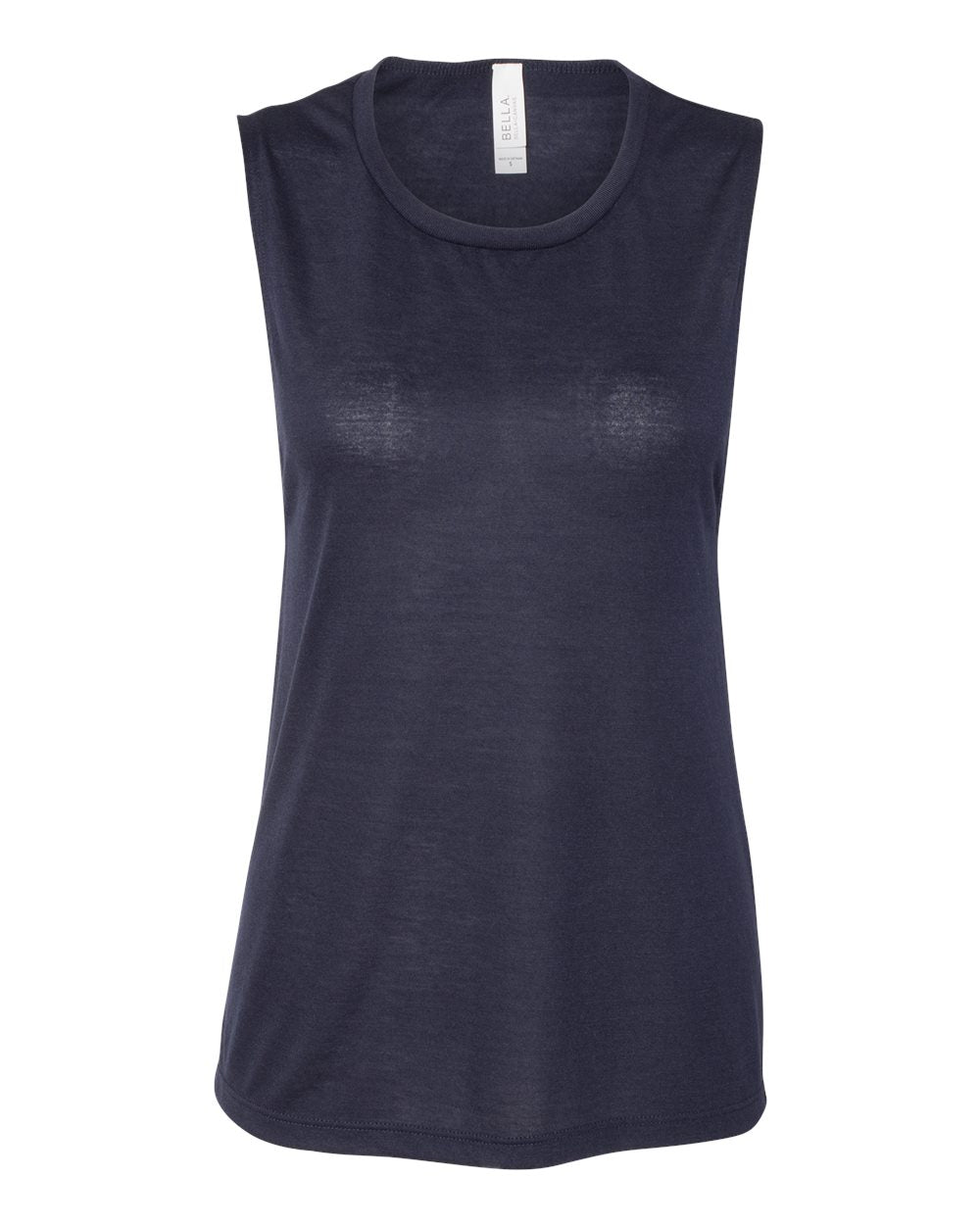 Women's Flowy Scoop Muscle Tank - Midnight