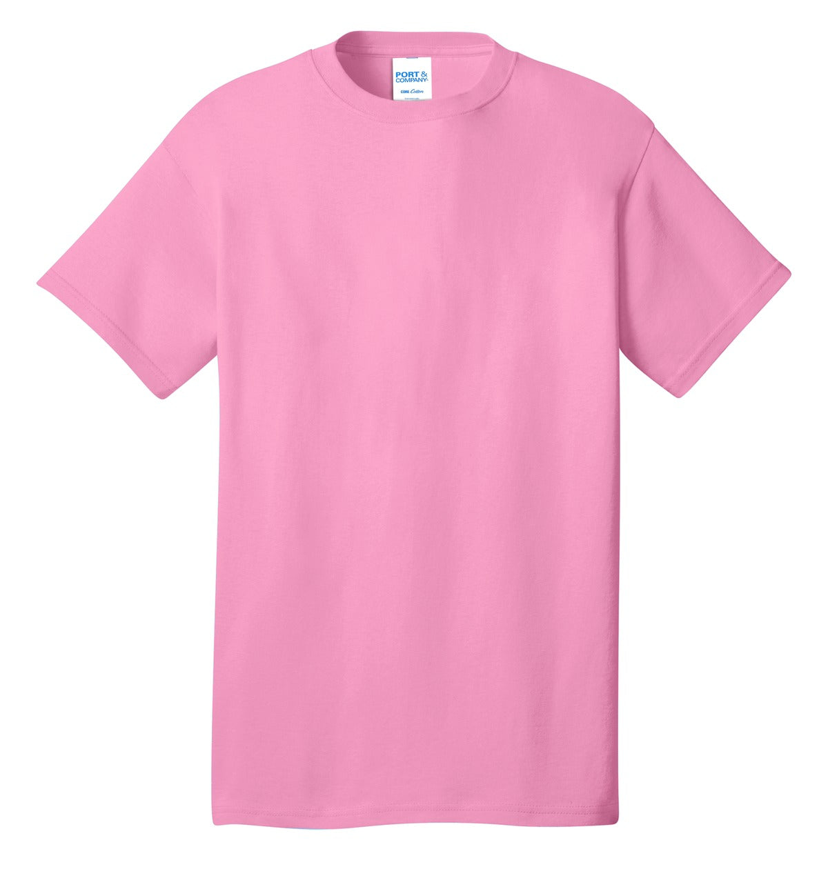 Unisex Core Cotton Tee - Candy Pink