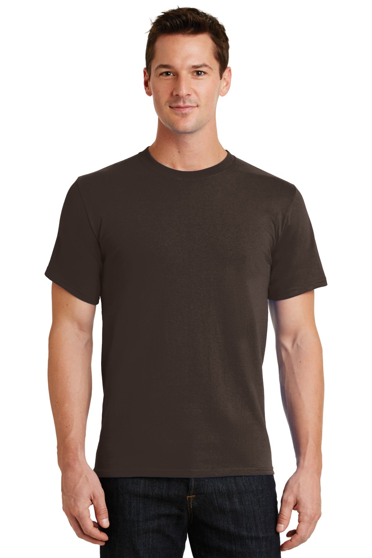 Unisex Essential Tee - Dark Chocolate Brown