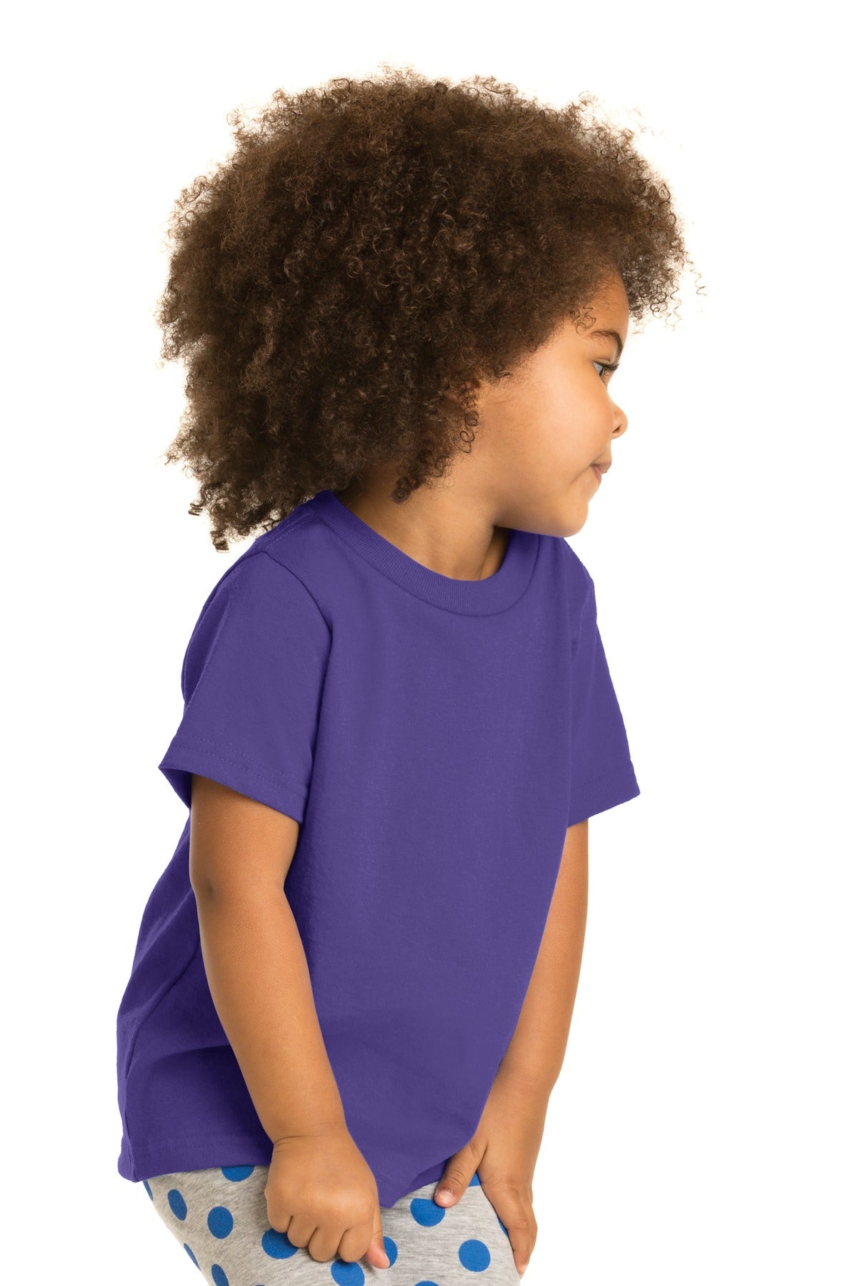 Toddler Core Cotton Tee - Purple