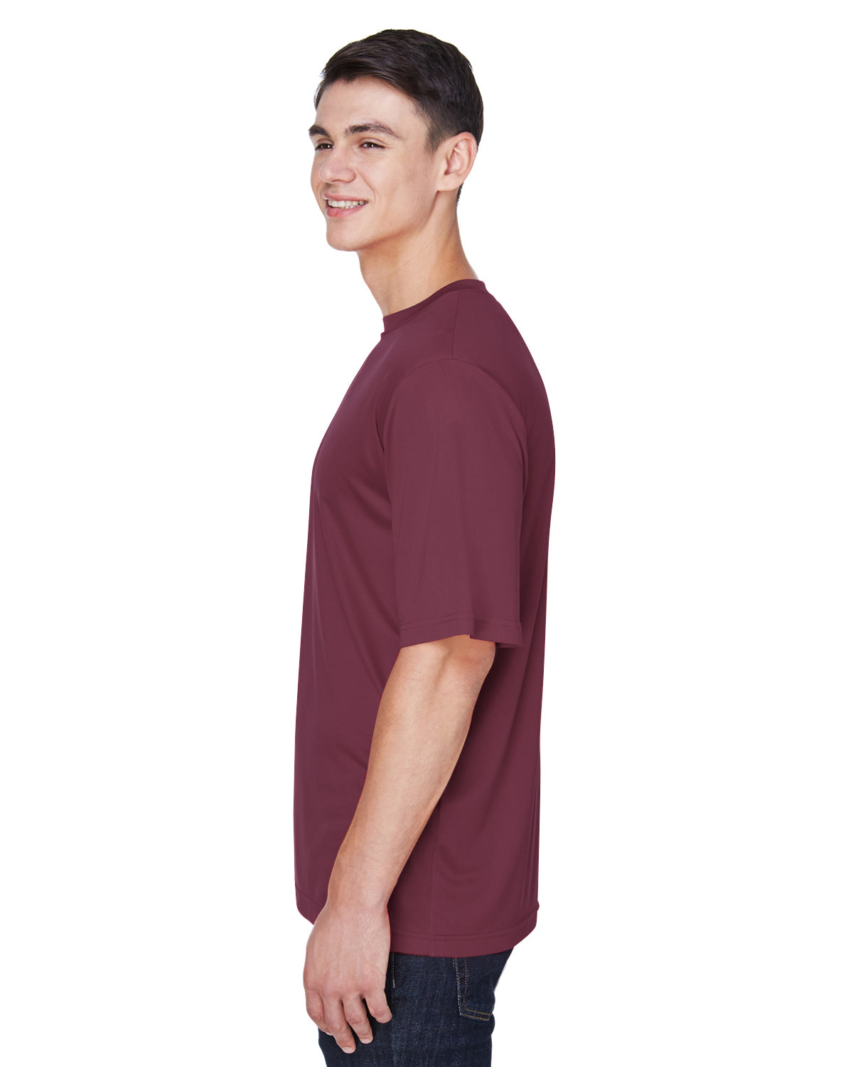 Men's Zone Performance T-Shirt - Sport Dark Maroon