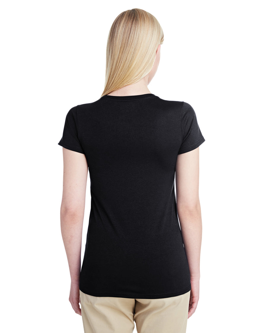 Women's Performance® Women's V-Neck Tech T-Shirt - Black