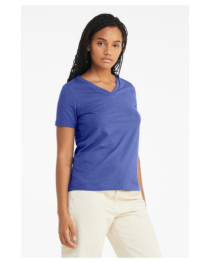 Women's Relaxed Jersey V-Neck T-Shirt - Heather True Royal