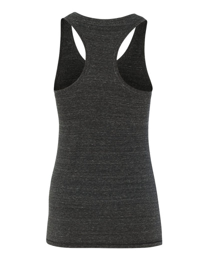Women's Triblend Racerback Tank - Charcoal Heather Triblend