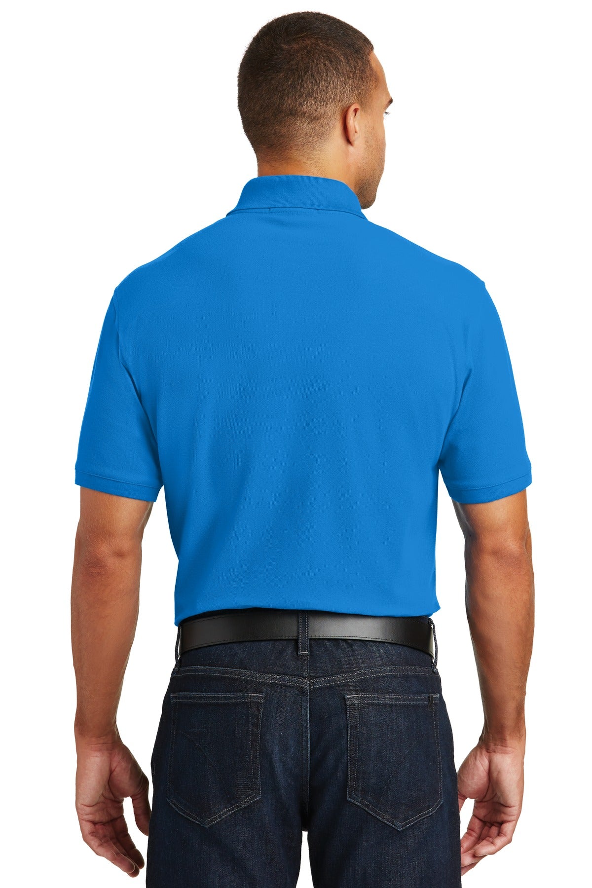 Unisex Core Classic Pique Polo - Coastal Blue