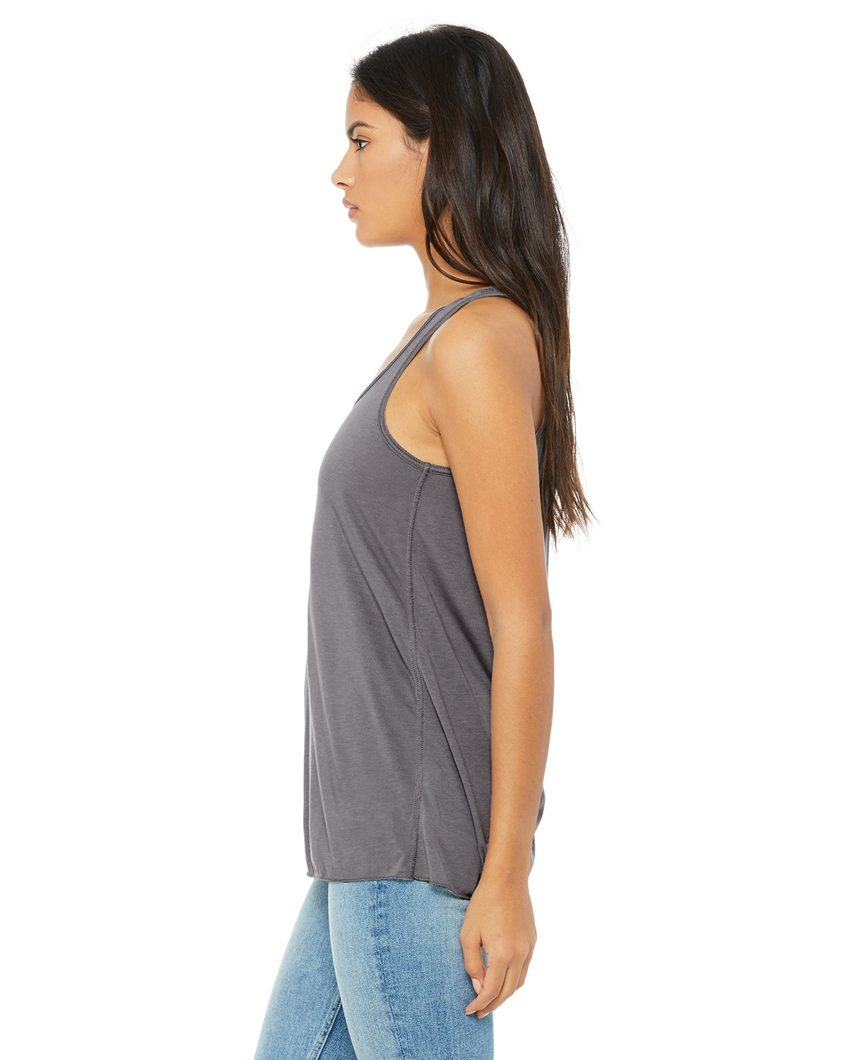 Women's Flowy Racerback Tank - Storm