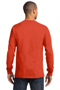 Unisex Long Sleeve Essential Tee - Orange