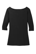 Women's Perfect Weight 3/4-Sleeve Tee - Jet Black