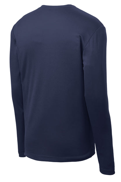Unisex PosiCharge RacerMesh Long Sleeve Tee - True Navy