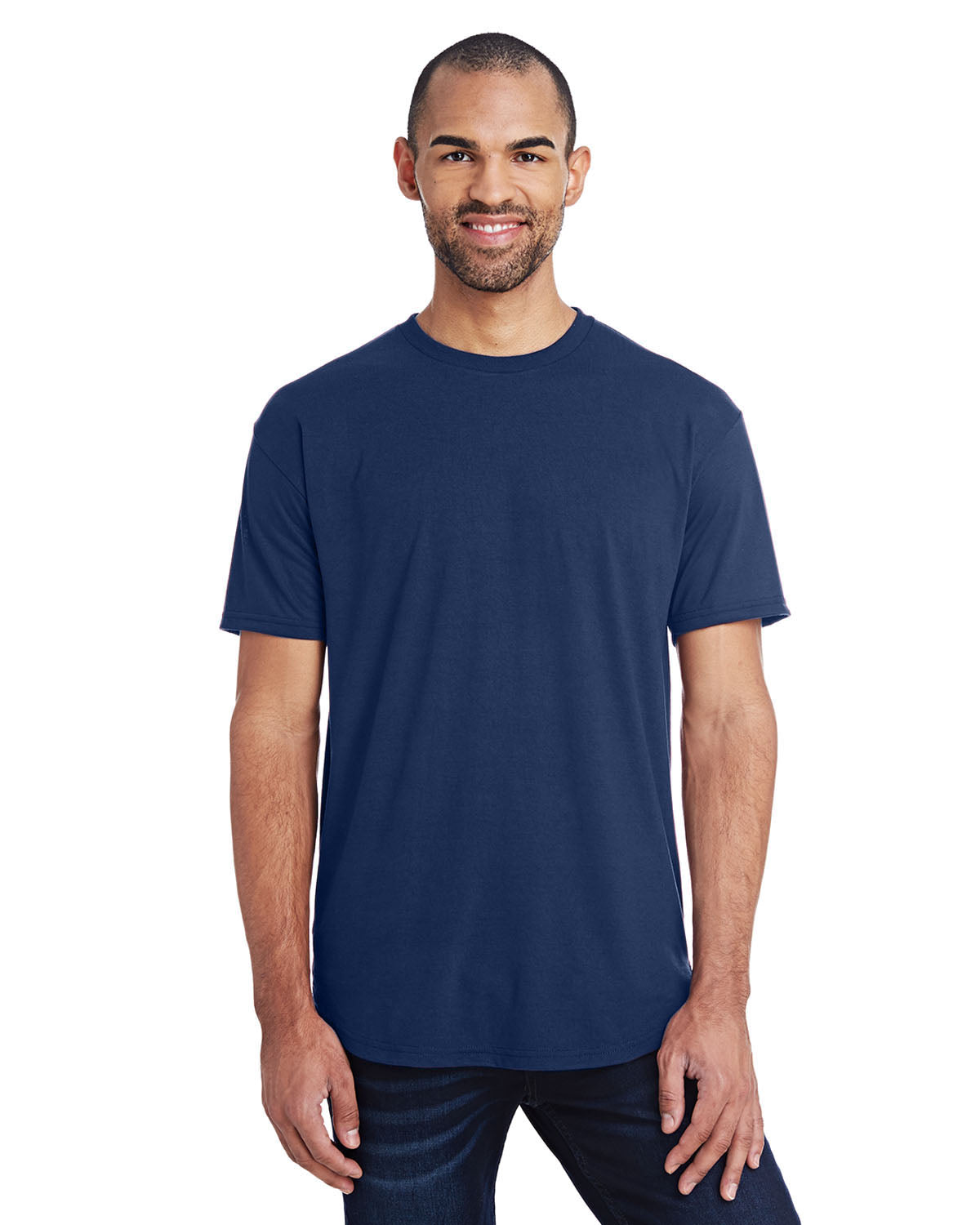 Unisex Curve T-Shirt - Navy