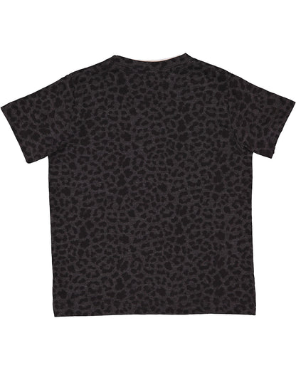 Toddler Fine Jersey T-Shirt - Black Leopard