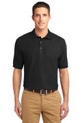 Unisex Silk Touch Polo - Black