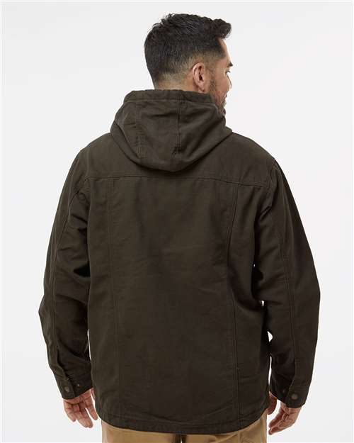 DRI DUCK 5090T Tobacco — on model back