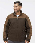 DRI DUCK 5089T Tobacco/ Field Khaki — on model front