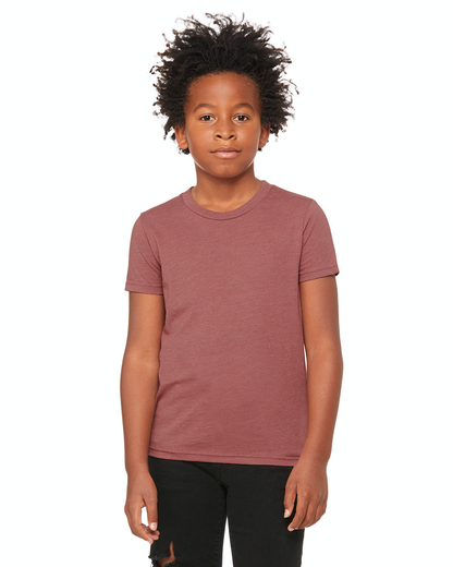 Youth Jersey T-Shirt - Heather Mauve